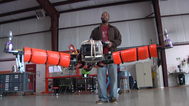 Kyle Rothenberg reports on a new college education teaching students how to fly unmanned aerial vehicles