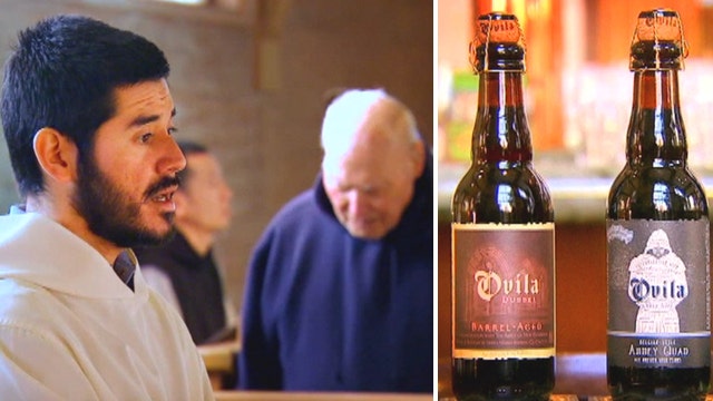 Monks team up with brewery to restore 12th Century monastery