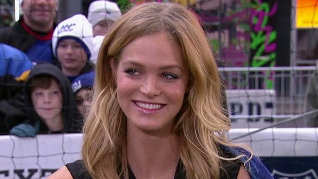 Erin Heatherton's tips for keeping warm at the big game