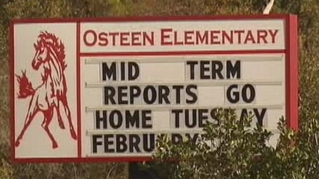 Elementary school kids caught snorting white substance