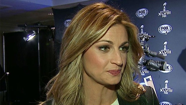 Erin Andrews on beauty and female sportcasters