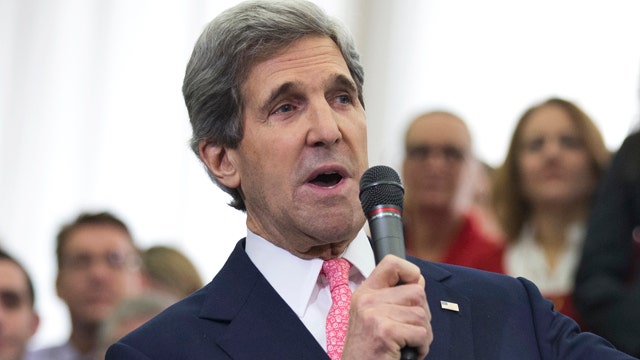 John Kerry begins first day as secretary of state