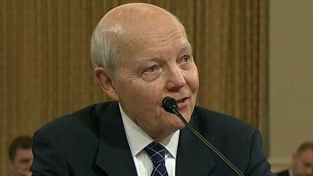 IRS commissioner in the hot seat