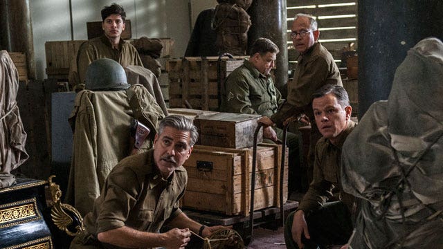 'The Monuments Men' invades theaters