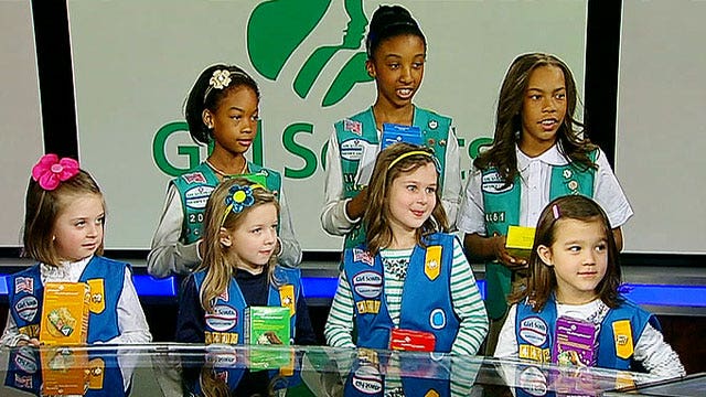 Sending Girl Scout cookies to our troops overseas