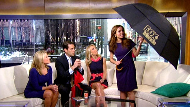 After the Show Show: Giant umbrellas