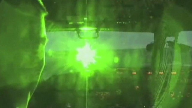 FBI launches campaign against laser attacks on aircraft