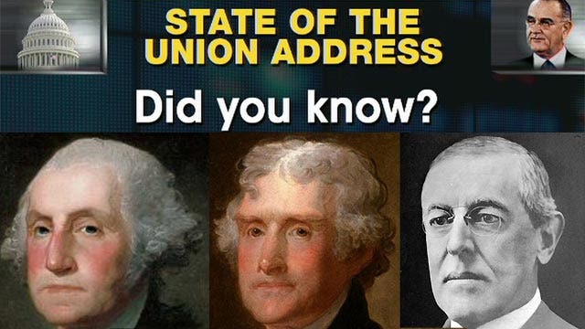 Little known facts about the State of the Union