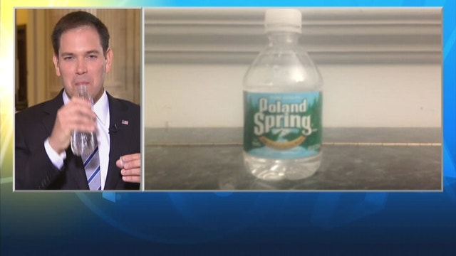 Marco Rubio Responds to Water Moment, Obama SOTU