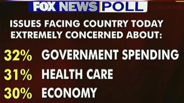 Fox News Poll: Voters concerned about government spending