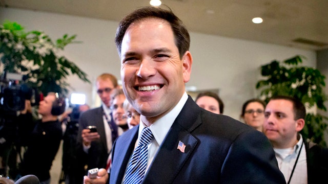 News outlets pile on Rubio's water bottle moment