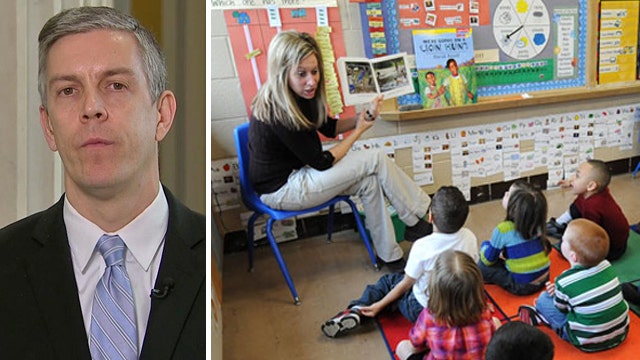 Sec. Duncan talks universal preschool, school security