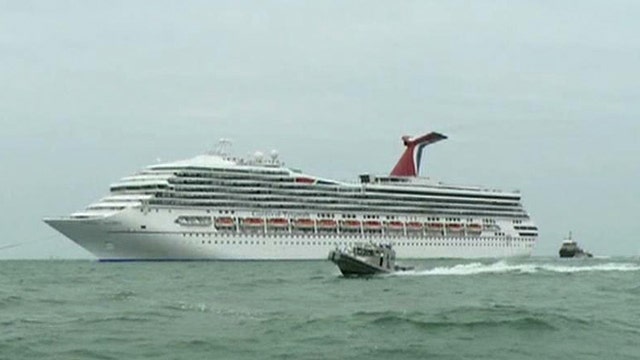 Passengers on disabled cruise ship worry about their health