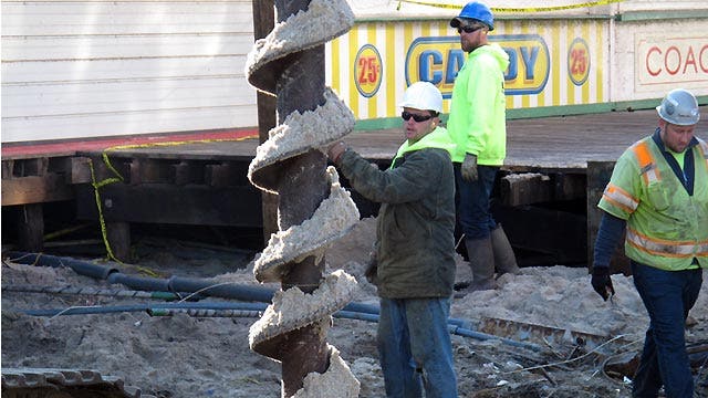 Rebuilding Jersey Shore boardwalk after Sandy
