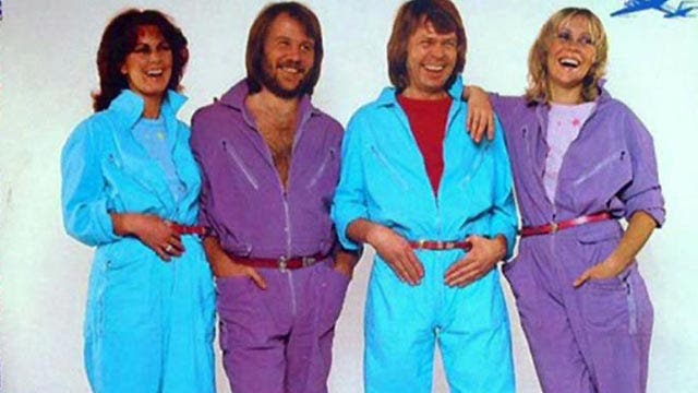 ABBA wore outrageous outfits to avoid taxes 