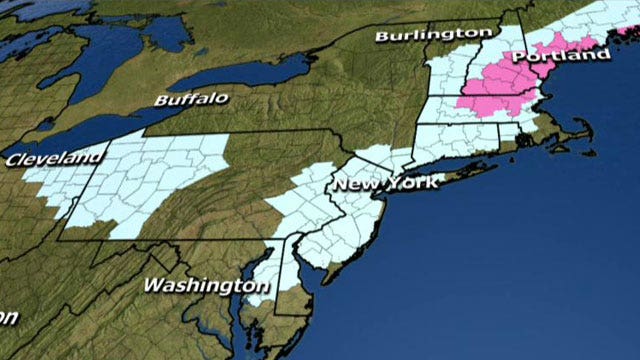 National forecast for Tuesday, February 18