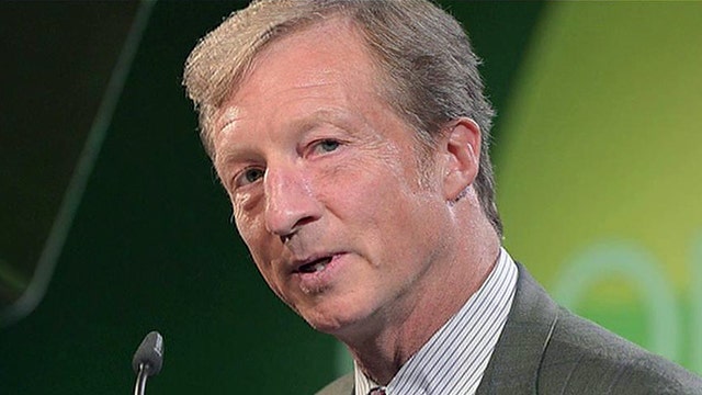 Tom Steyer raising campaign funds for climate change