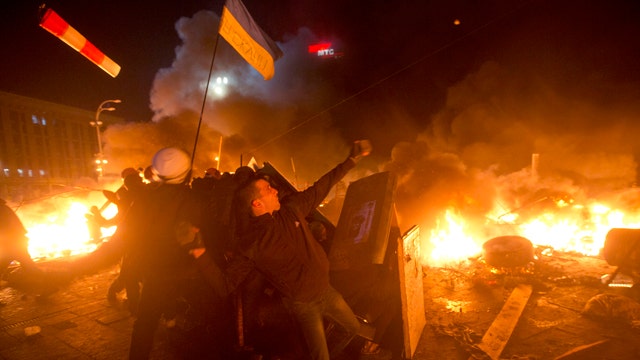 Anti-government protests in Kiev turn deadly