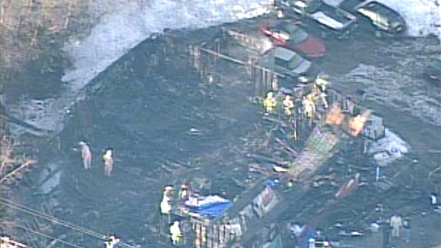 Flashback: Aerial video shows devastation after club fire