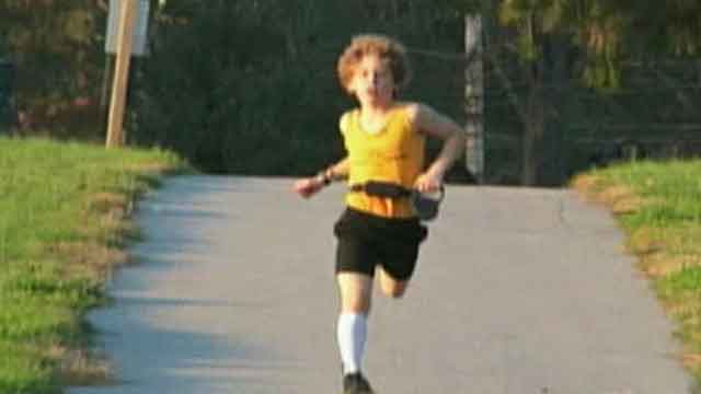 9-year-old running marathon in Antarctica