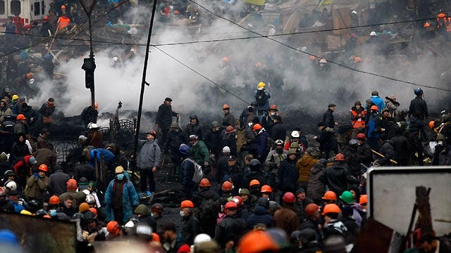 Journalist caught in Kiev crossfire speaks out