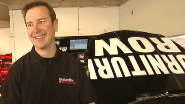 Inside Kurt Busch's car and garage