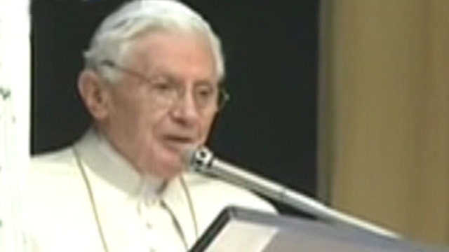 Pope Benedict XVI delivers final mass