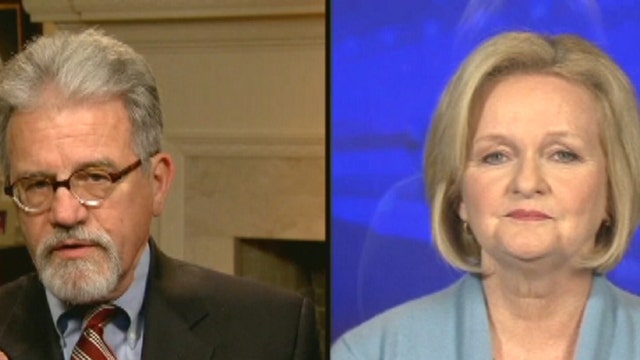 Sens. McCaskill, Coburn debate DC budget cut battle