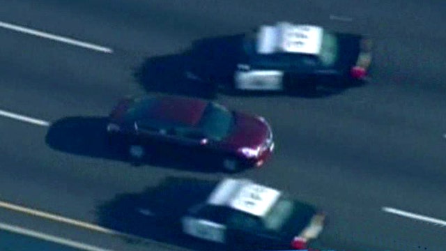 Cops bring wild high-speed chase to sudden end