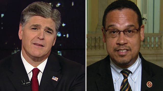 Hannity goes one-on-one with Rep. Ellison over sequester