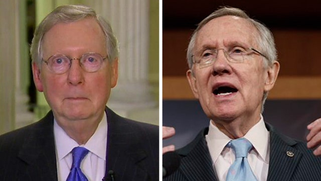 Sen. McConnell blasts Harry Reid's 'unacceptable rhetoric'