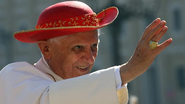 Pope Benedict XVI reflects on joyful, difficult times
