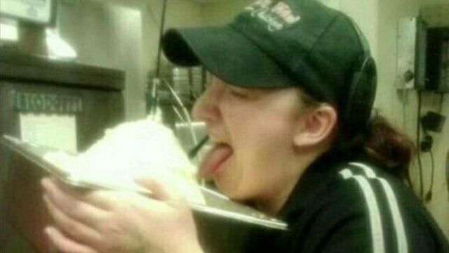 KFC employee fired for picture of her licking potatoes