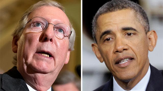 GOP slam Obama over 11th hour sequestration battle