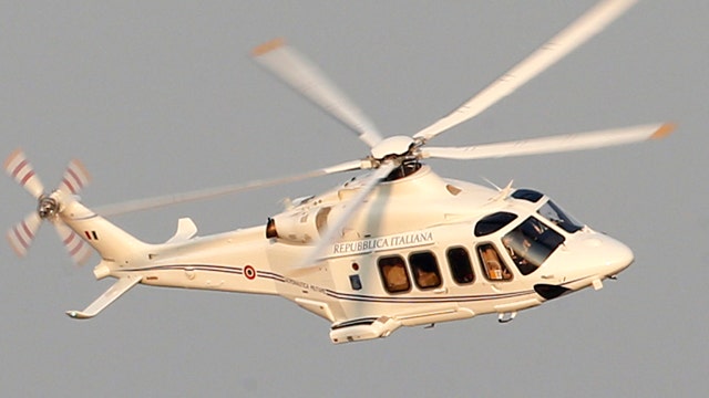 Pope Benedict XVI arrives at Castel Gandolfo