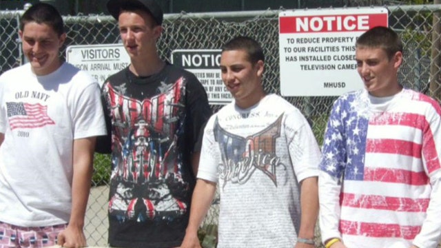 Federal court supports ban on US flag shirts