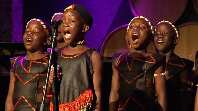Children's choir help the most vulnerable