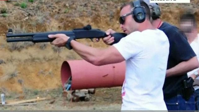 New video shows Oscar Pistorius shooting at gun range