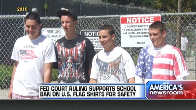School Can Ban American Flag Shirts During Mexican Celebration, Court Rules