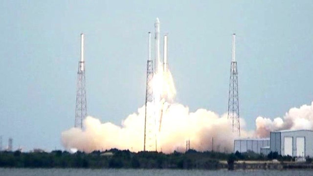 SpaceX's Dragon capsule blasts off for space station
