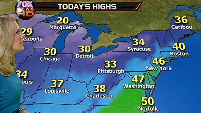 Fox Northeastern Weather Forecast: 3/1