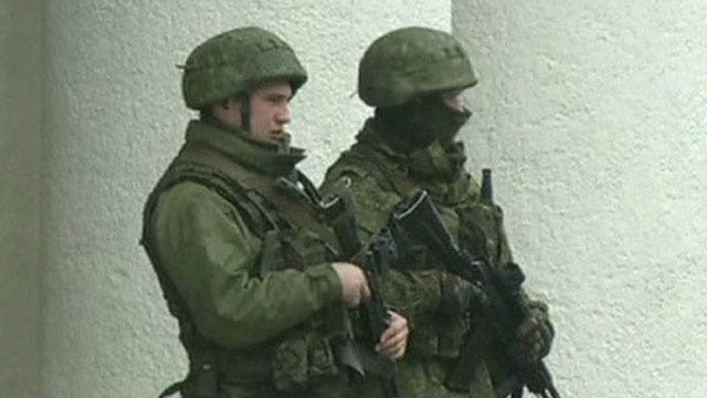 Russian troops take control of Ukraine's Crimean peninsula