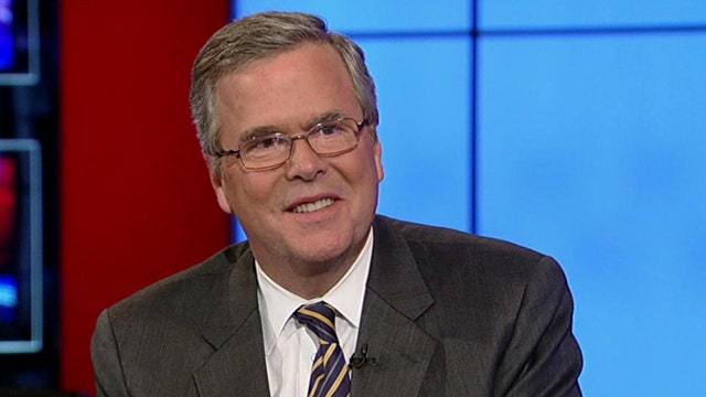 Jeb Bush talks sequestration, 2016 rumors