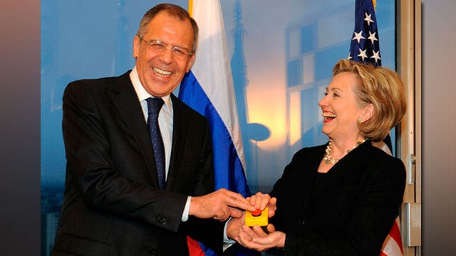 Media giving a pass to Hillary's failed 'reset' with Russia?