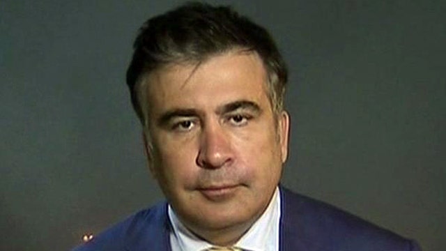 Saakashvili: Putin 'wants to be feared'