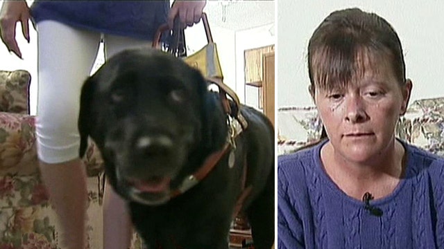 Blind woman sues nudist community over service dog