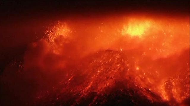 Mount Etna roars to life