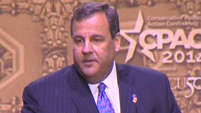 Gov. Chris Christie speaks at CPAC