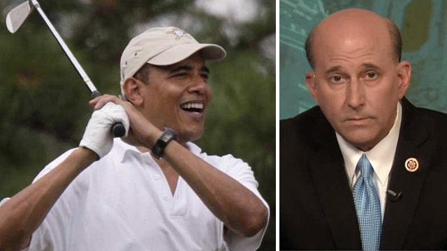 Lawmaker seeks to stop funding for Obama's golf outings