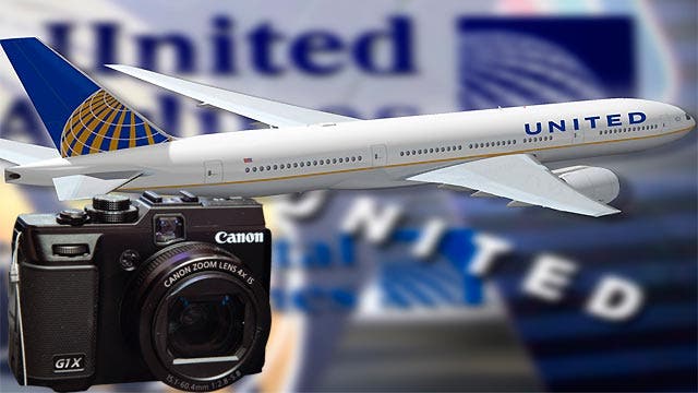 Grapevine: United Airlines camera shy?